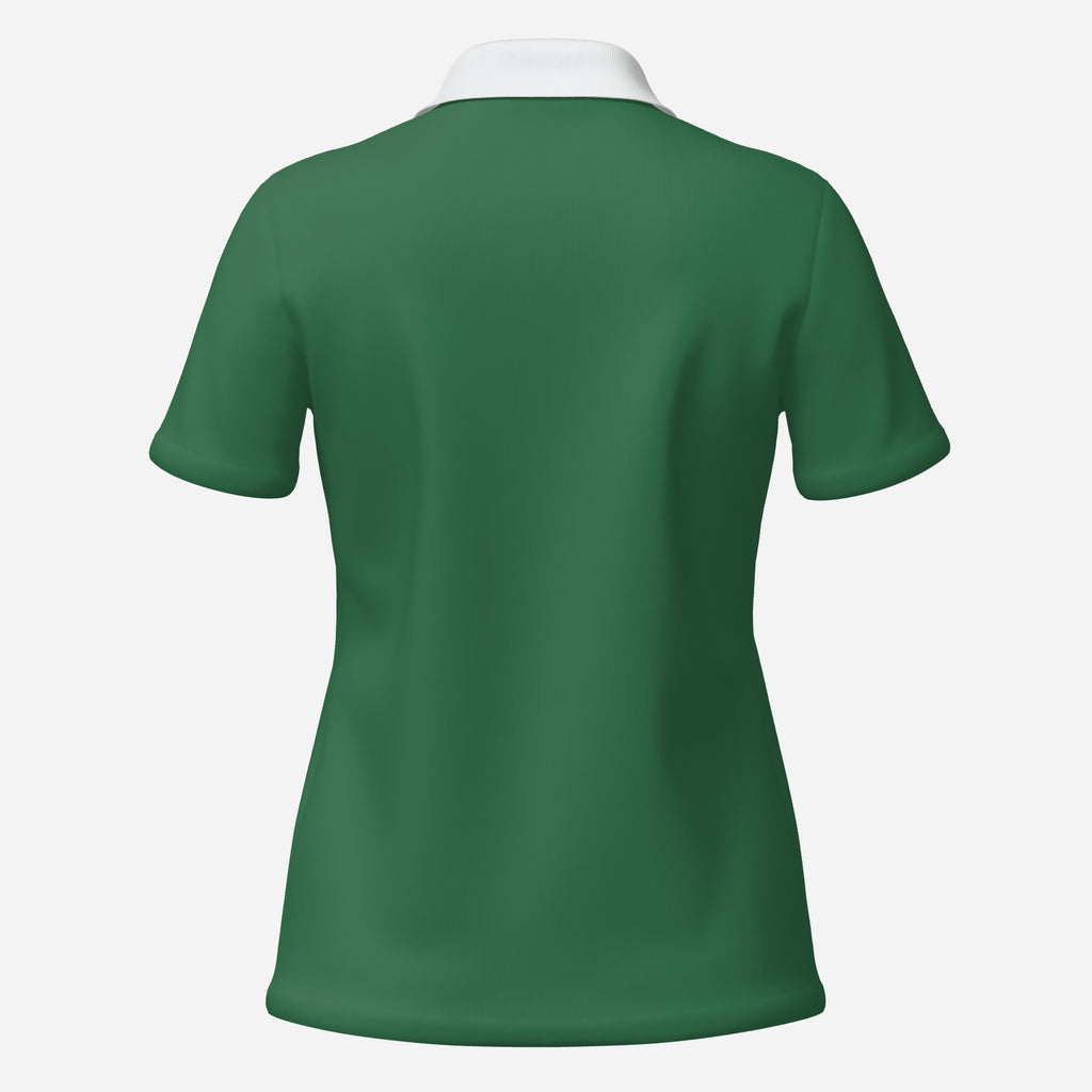 AC/DC Inspired IR/SH Women's Tennis/Golf Shirt - Green