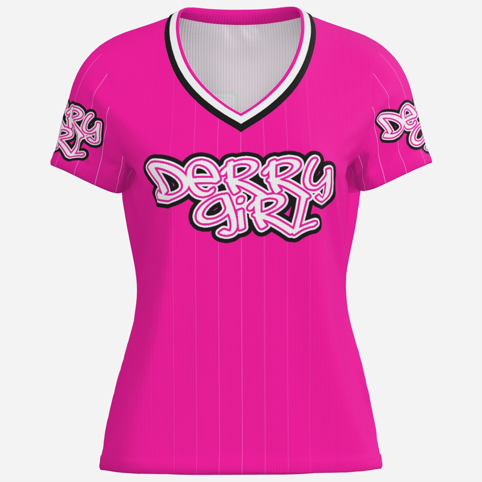 Derry Girl Pink Baseball Jersey