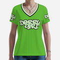 Womens Derry Girl Jersey in Green