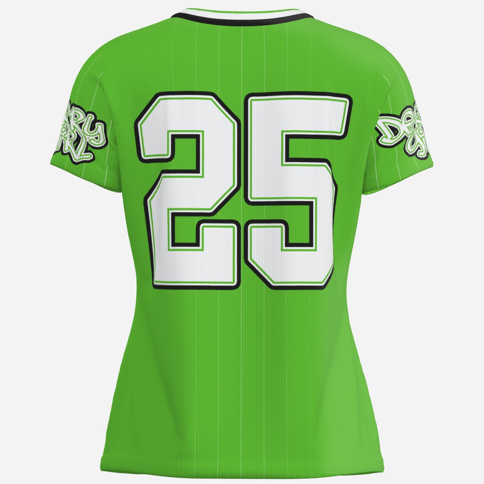 Womens Derry Girl Jersey in Green