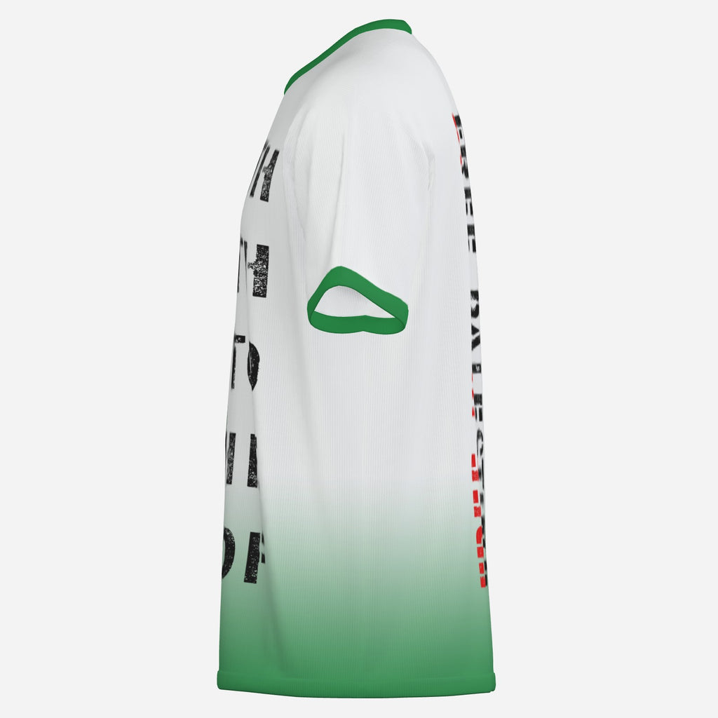 BOB VYLAN GLASTONBURY 2025 TRIBUTE JERSEY - WHITE