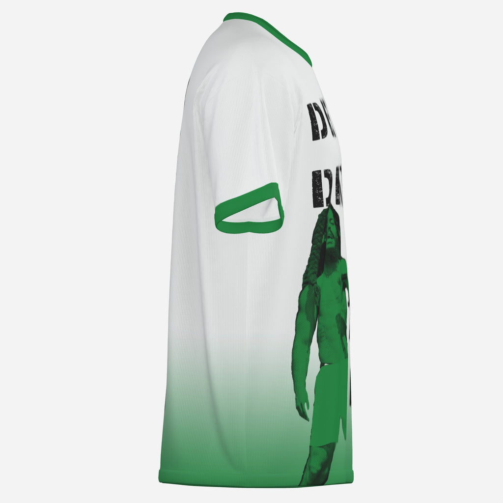 BOB VYLAN GLASTONBURY 2025 TRIBUTE JERSEY - WHITE