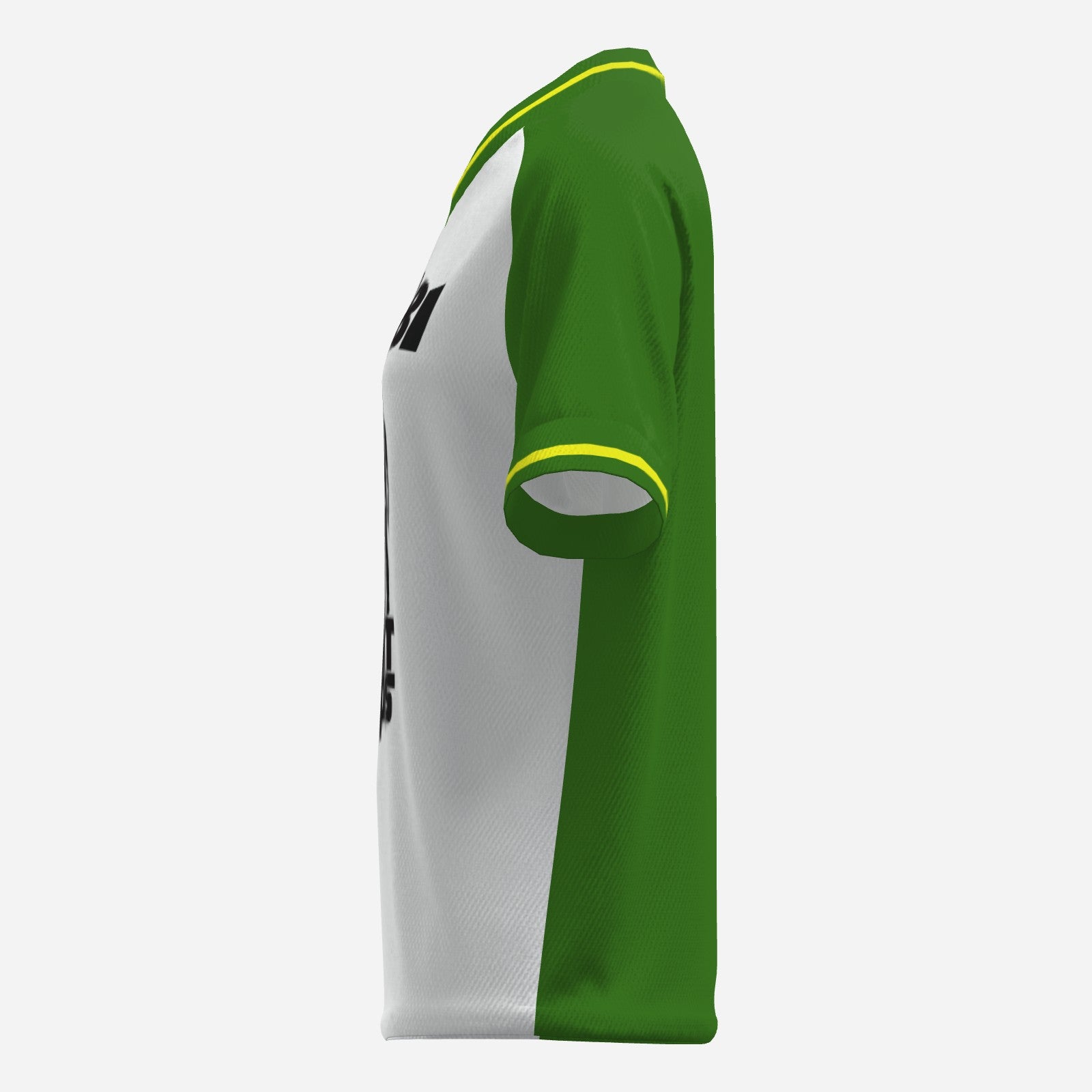 Womens V Neck Planet of the Irps Mesh Jersey Green