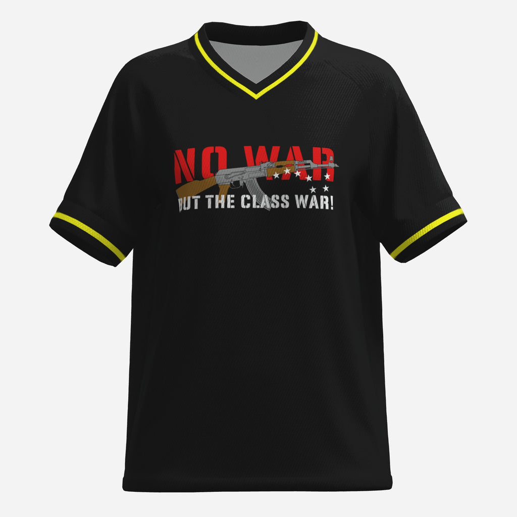 Womens No War But The Class War Mesh Jersey
