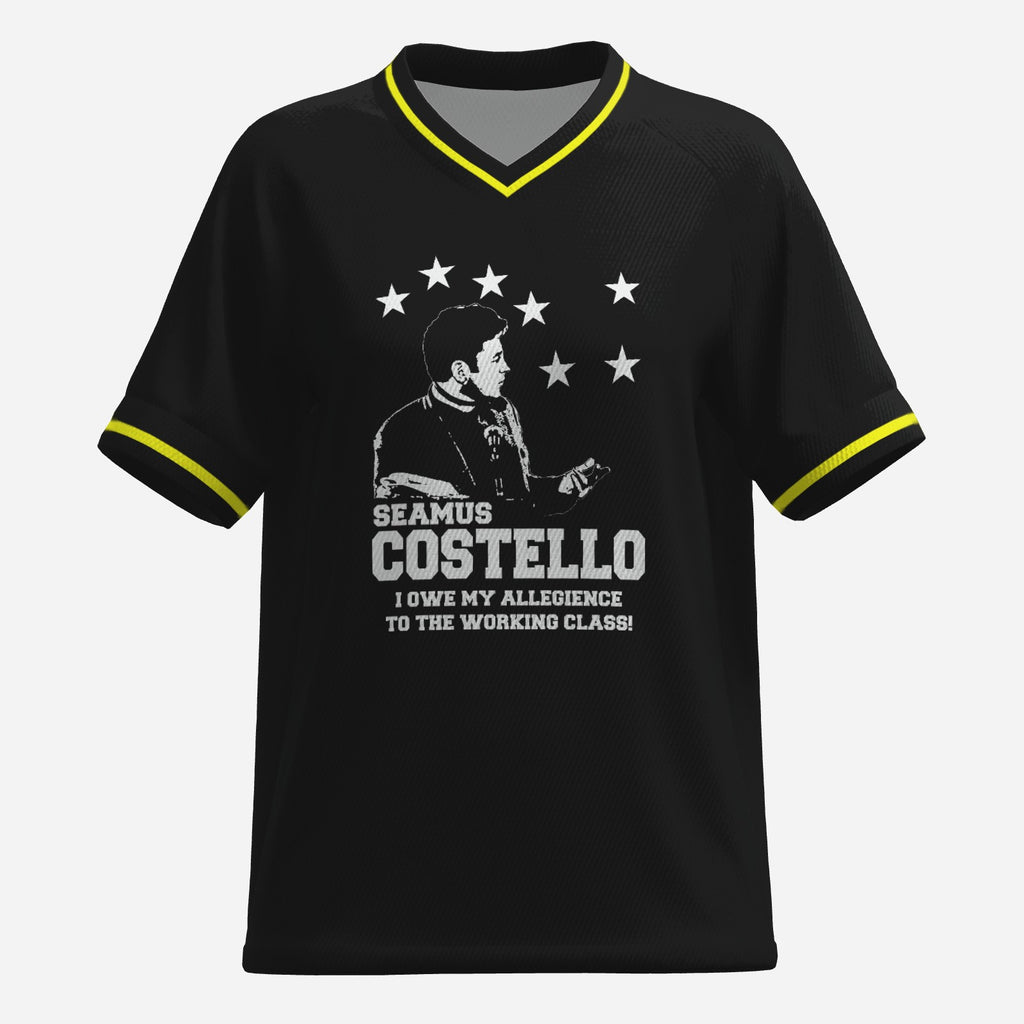 Womens Mesh Jersey - Seamus Costello - I owe my allegience to the working class