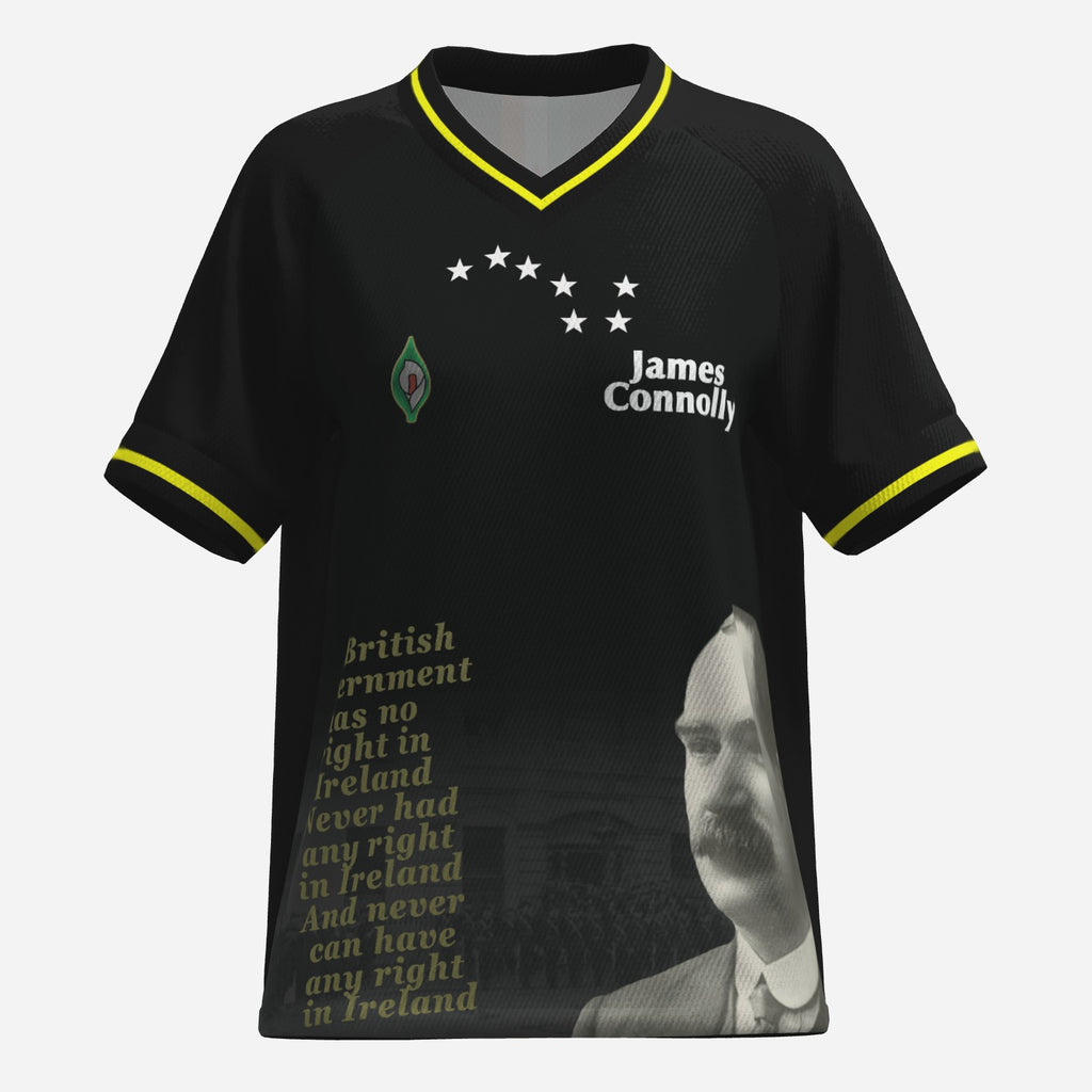 Womens James Connolly Mesh Jersey Black