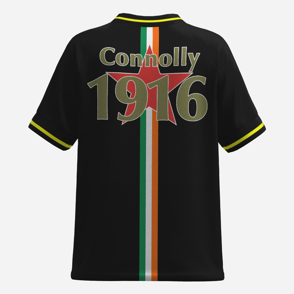 Womens James Connolly Mesh Jersey Black