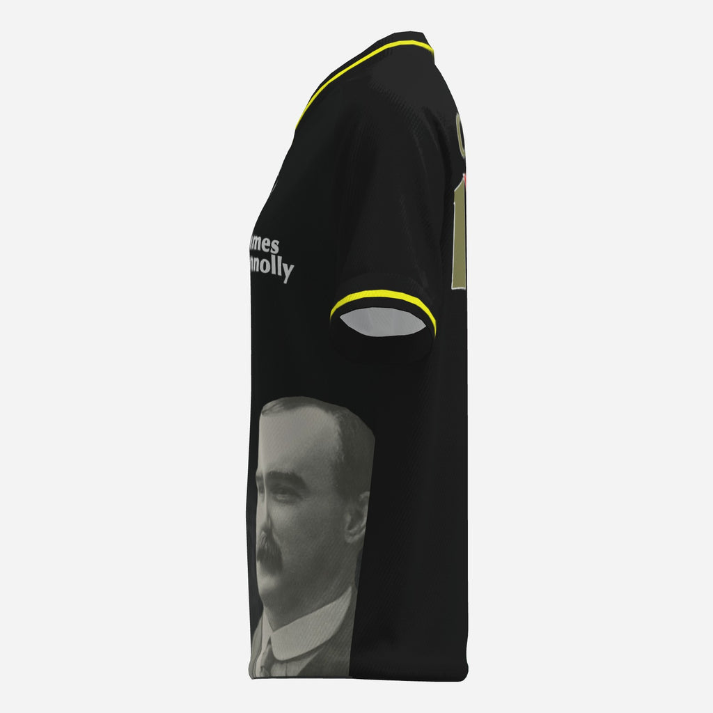 Womens James Connolly Mesh Jersey Black