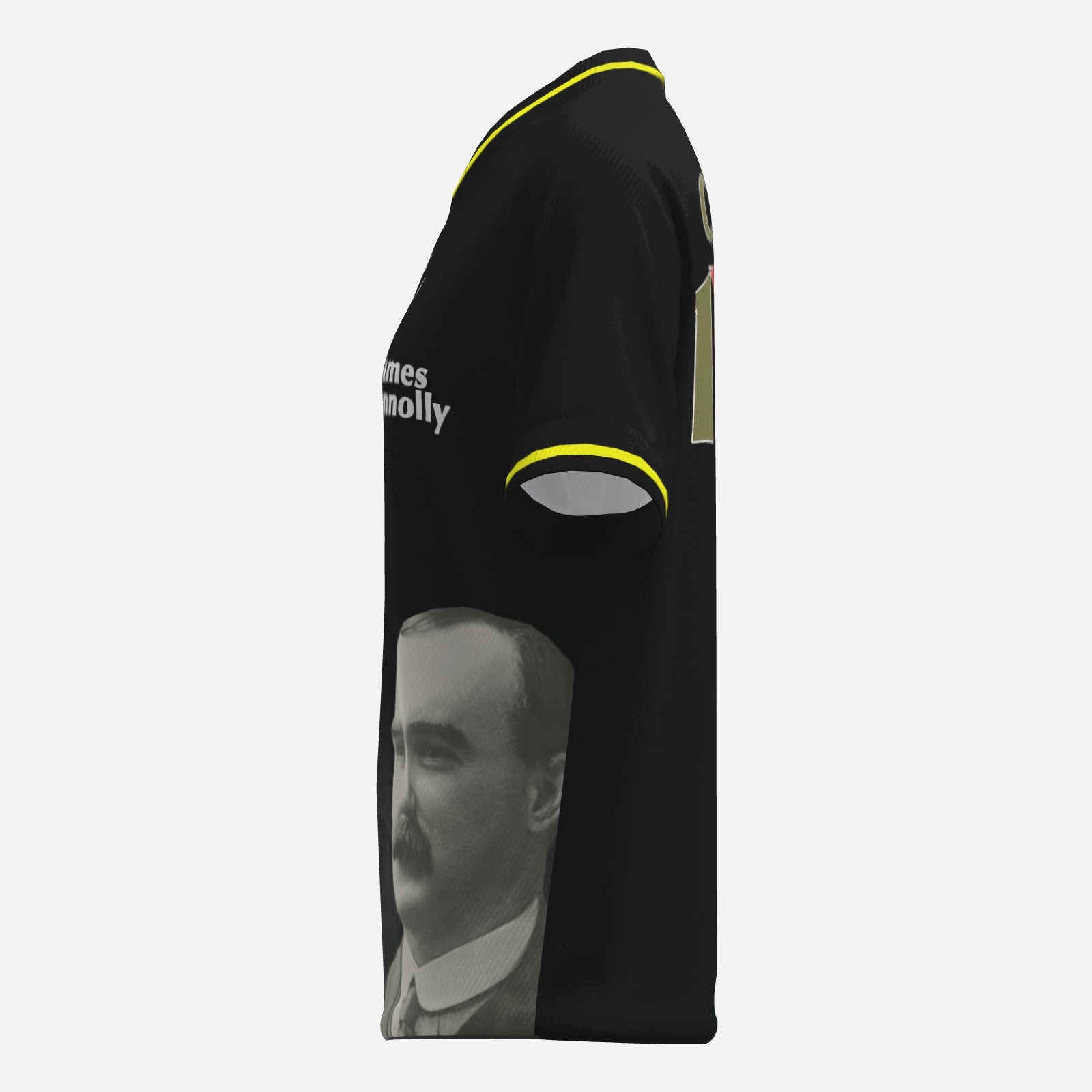 Womens James Connolly Mesh Jersey Black