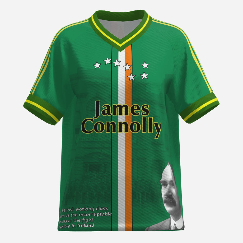 James Connolly Womens Pearl Mesh Jersey - Green