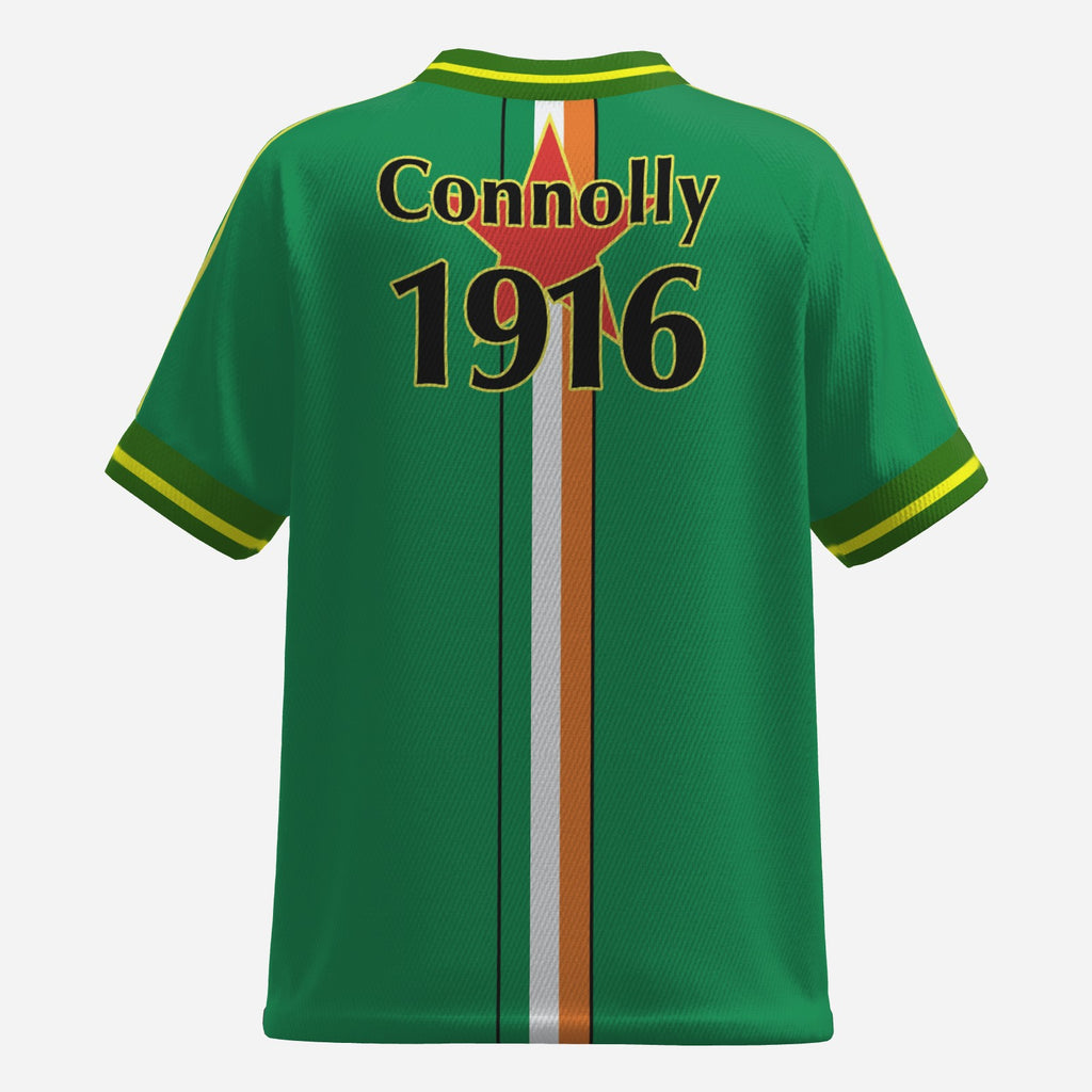 James Connolly Womens Pearl Mesh Jersey - Green