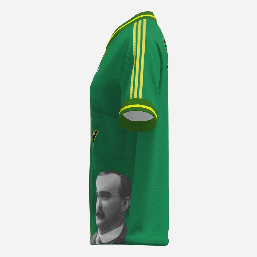 James Connolly Womens Pearl Mesh Jersey - Green