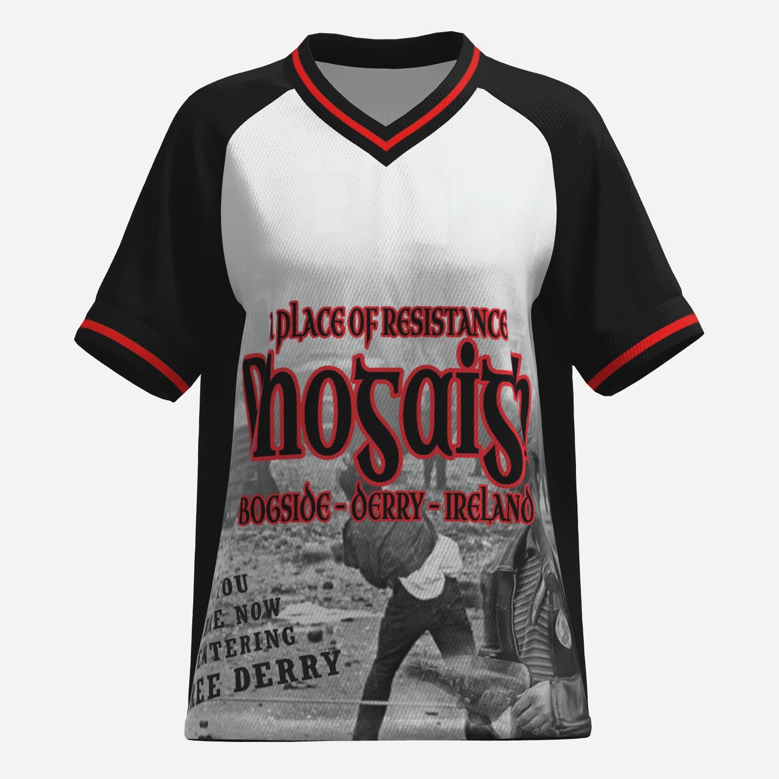 Battle of the Bogside Womens Pearl Mesh Jersey