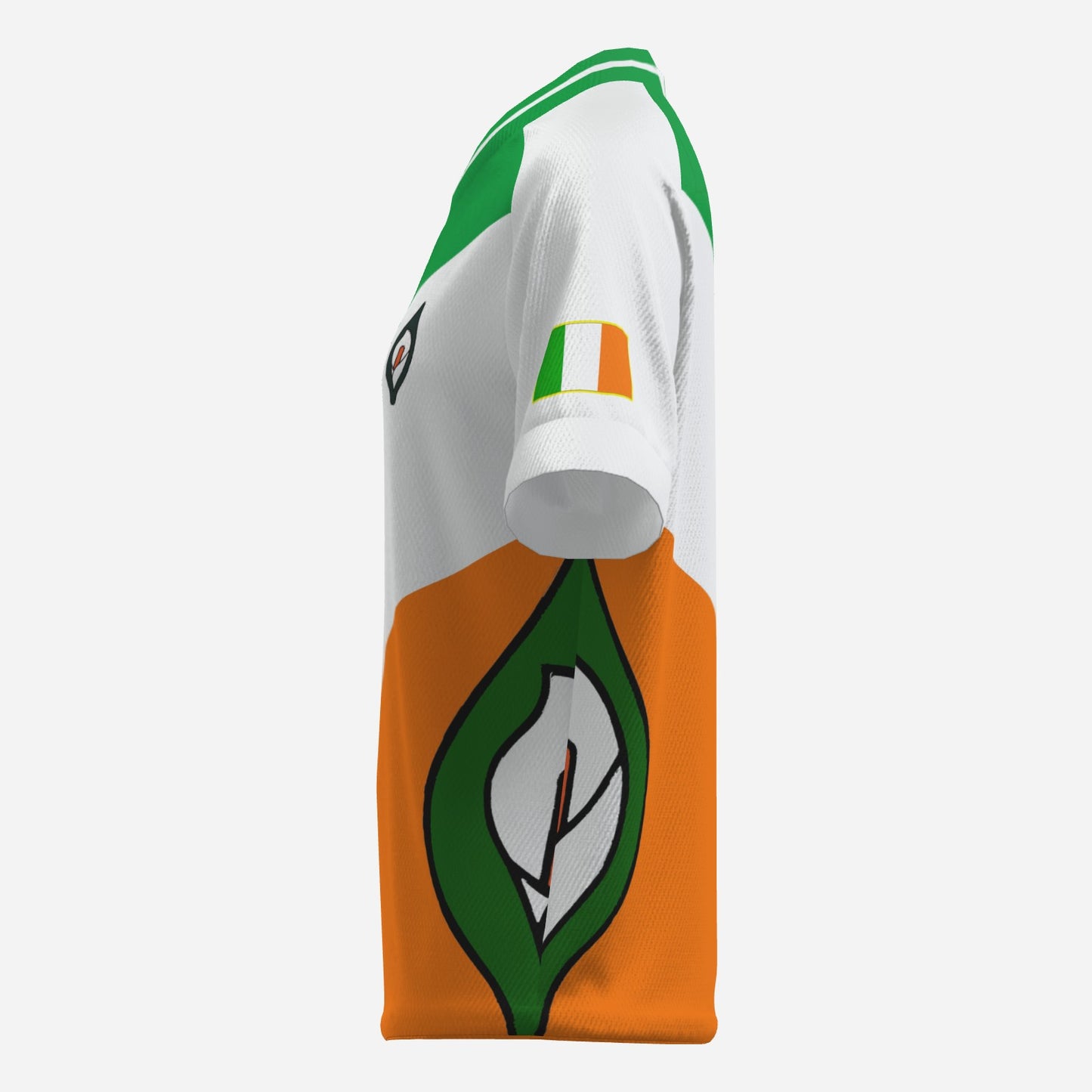 Womens V Neck Mesh Jersey Easter Lily 1916