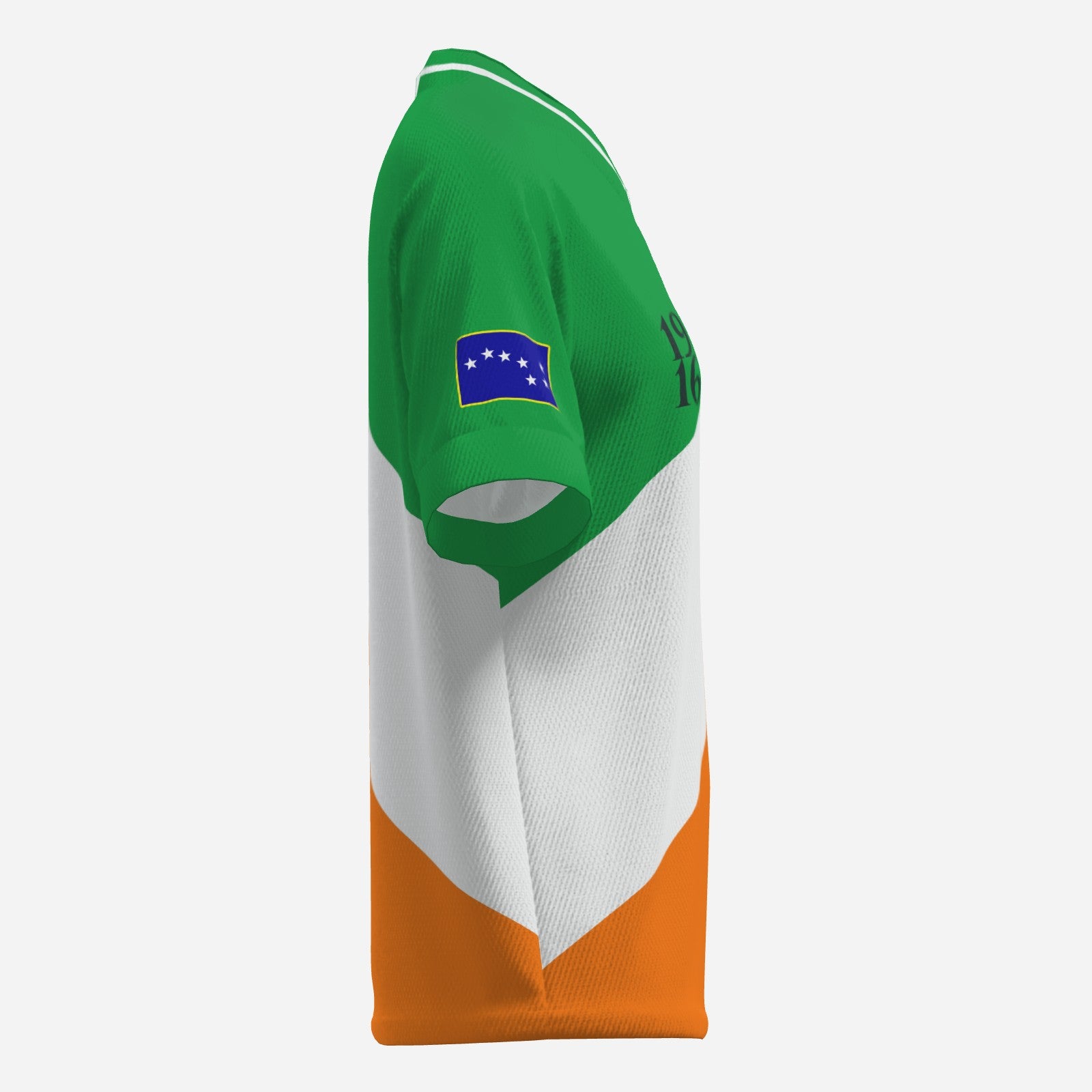 Womens V Neck Mesh Jersey Easter Lily 1916