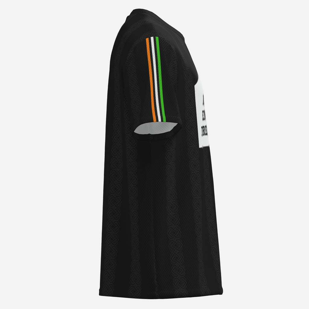 Free Derry Corner Black Mesh Jersey