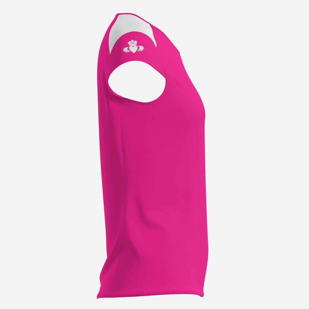 Womens Pink Claddagh Training Top