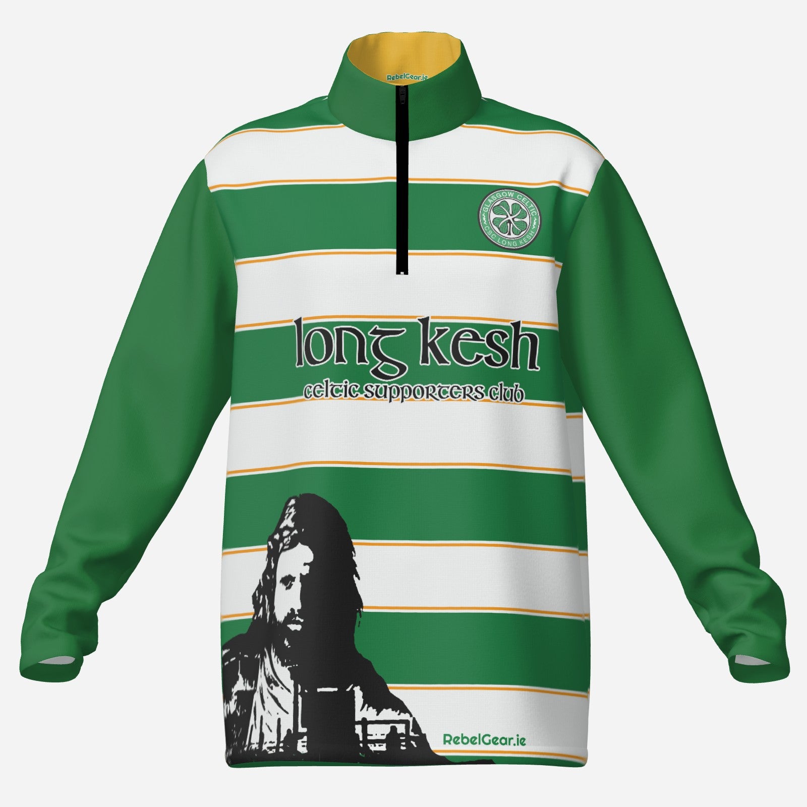 Long Kesh Celtic Supporters Club Tribute Zip Sweatshirt