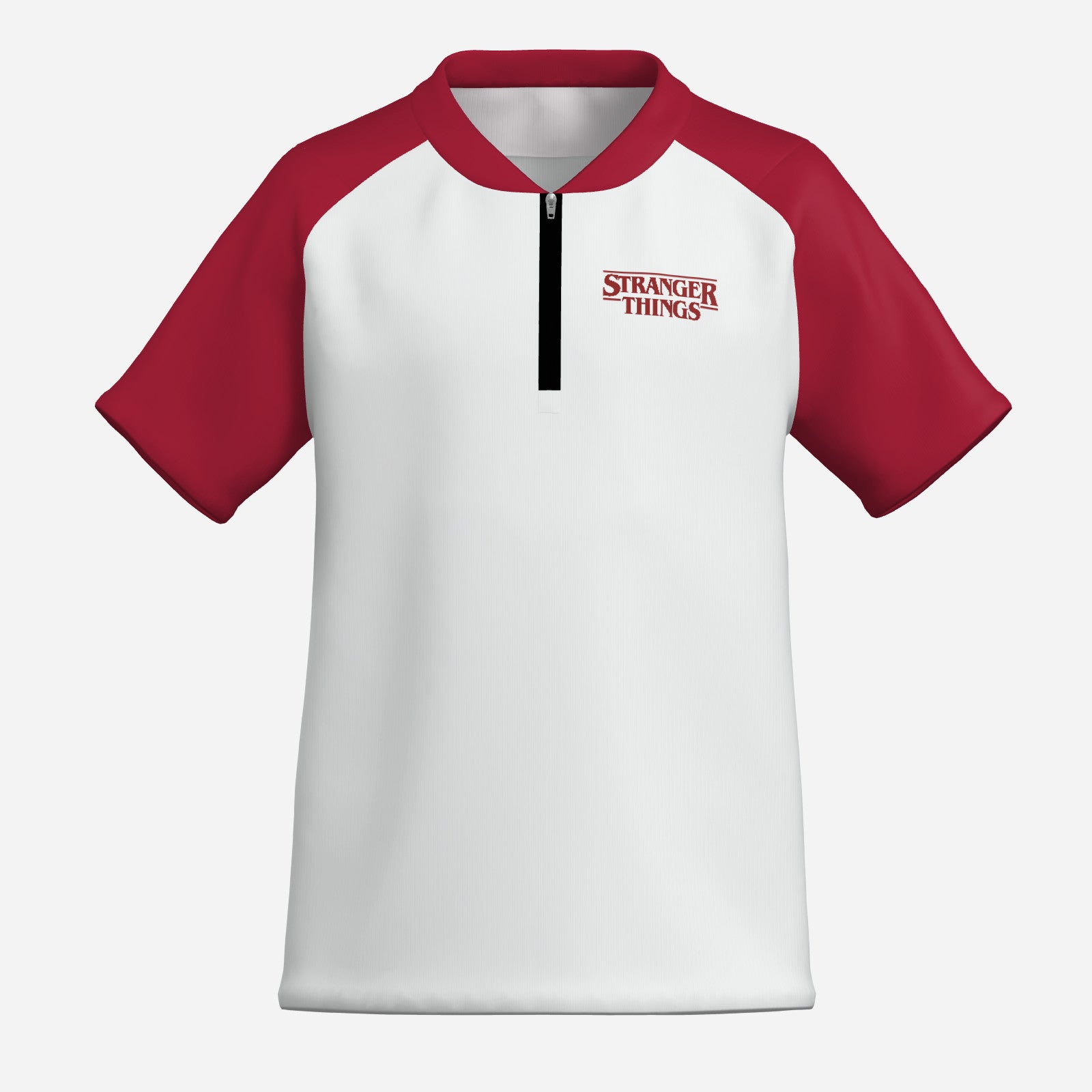 Stranger Things 1/4 Zip T-Shirt