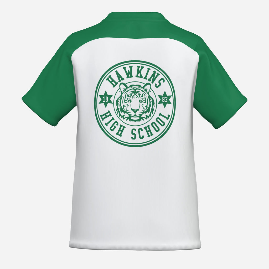 Hawkins Physical Ed Dept 1/4 Zip T-Shirt - Stranger Things