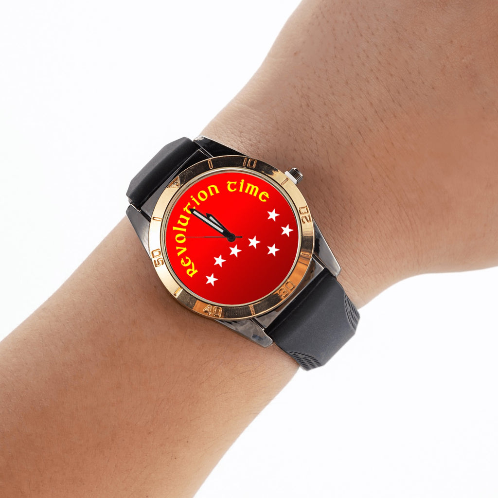Revolution Time Red Face Watch