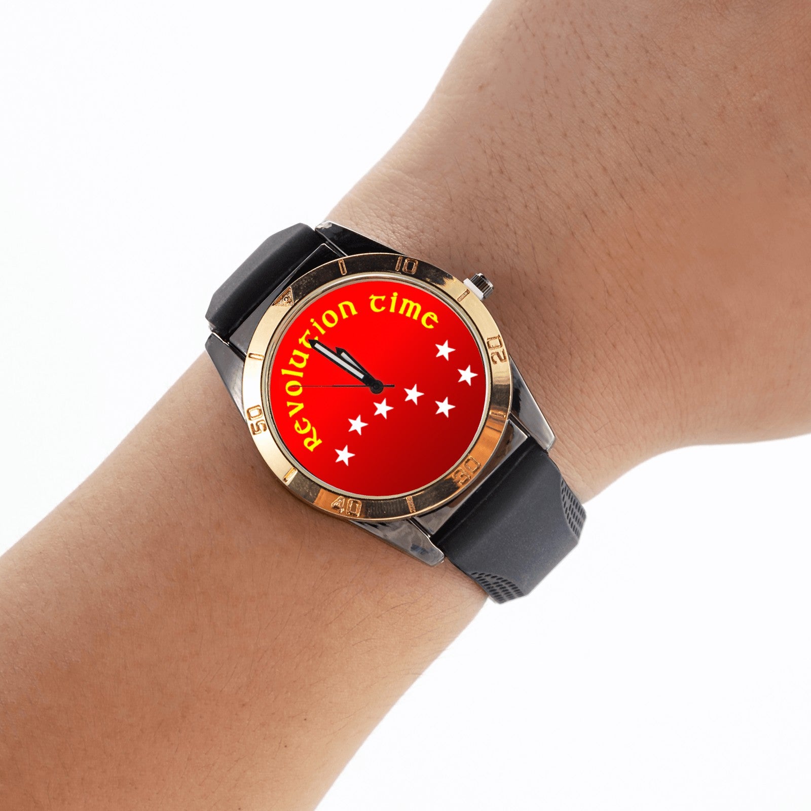 Revolution Time Red Face Watch