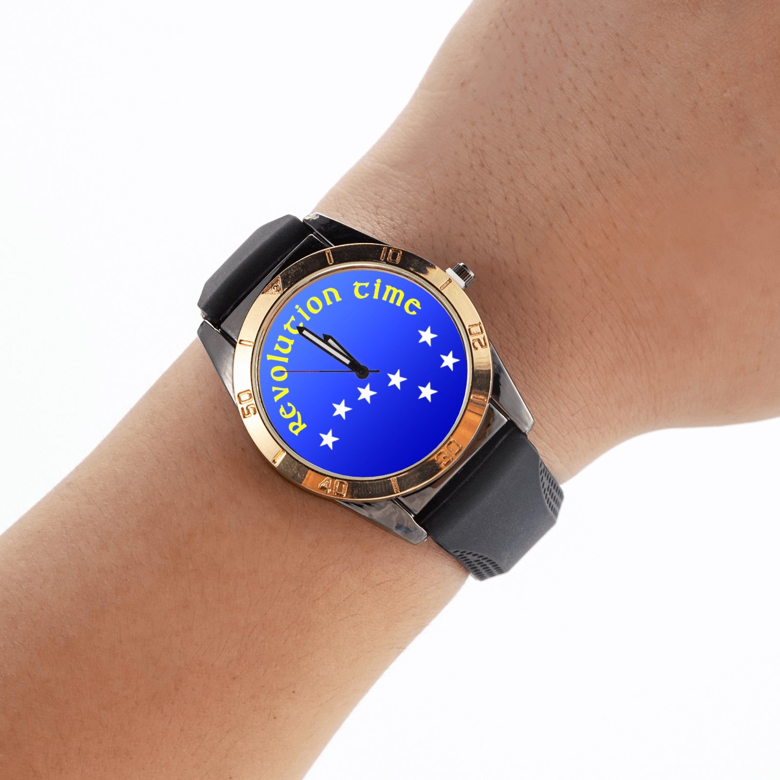 Revolution Time Blue Face Watch