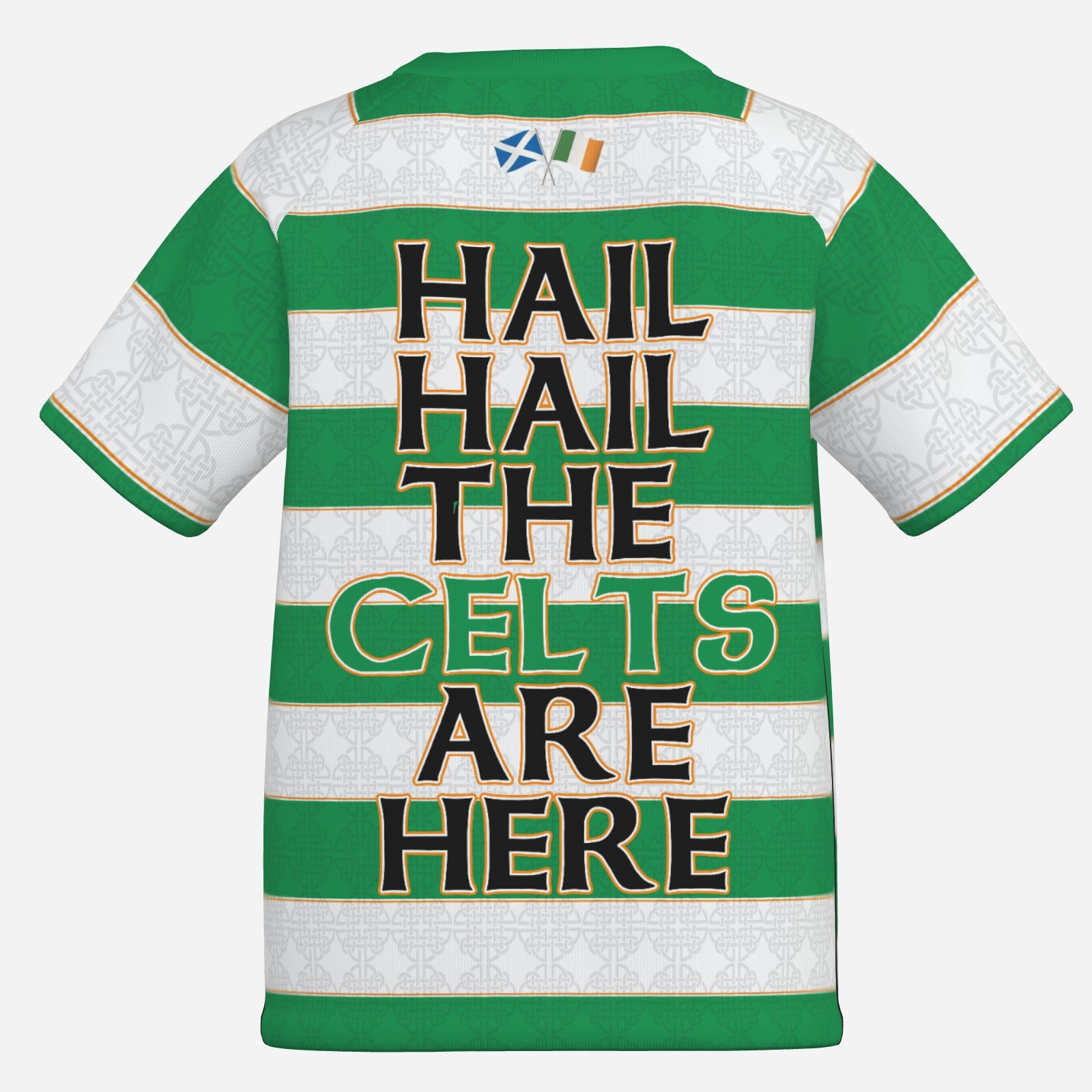 Celtic Huddle Tribute Jersey – "North Men, South Men, Comrades All" Kids Jersey