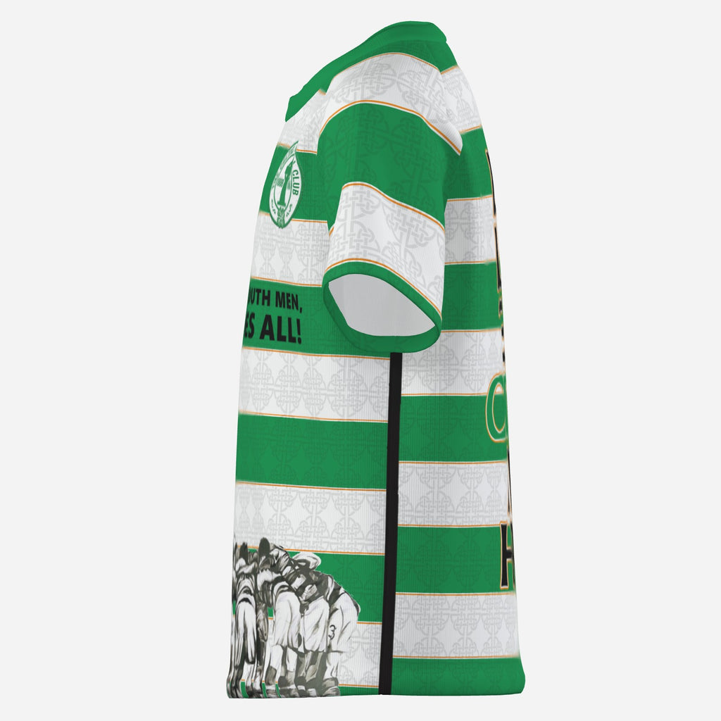 Celtic Huddle Tribute Jersey – "North Men, South Men, Comrades All" Kids Jersey
