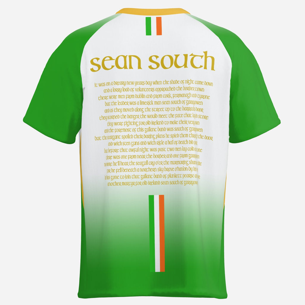 Sean South of Garryowen Lyrics Tribute Jersey – Operation Harvest Commemoration