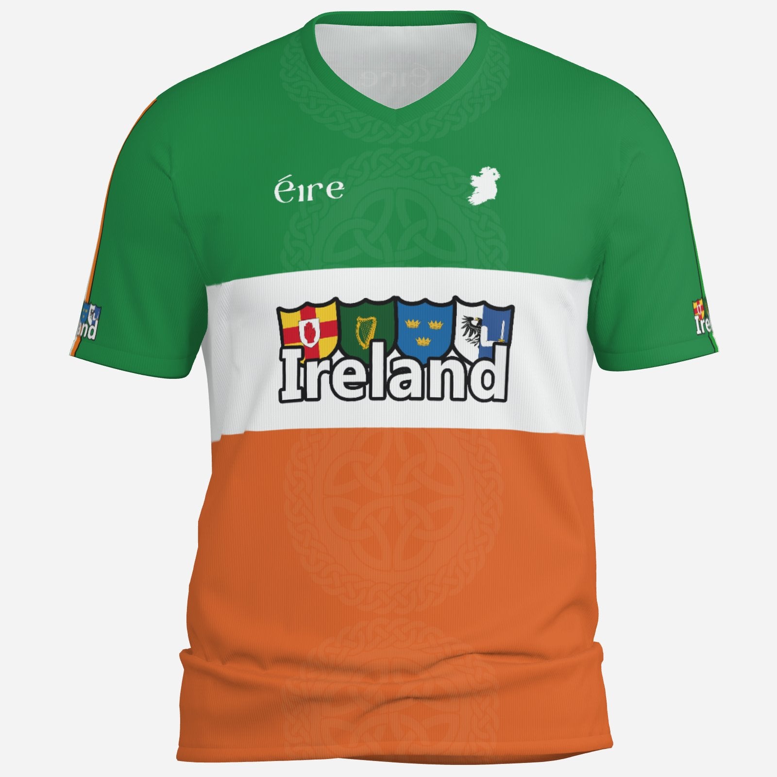 100% Cotton Ireland 4 Provinces T-Shirt - Top Quality Premium Material
