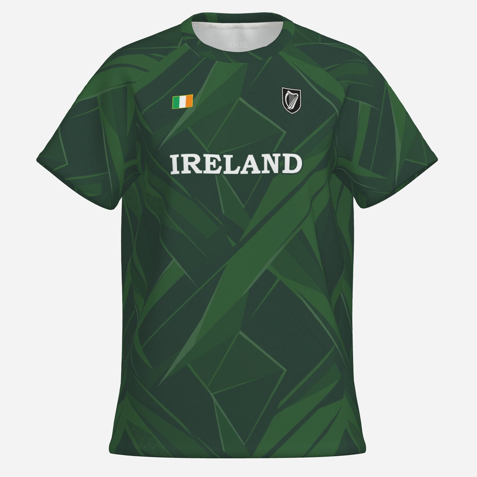 Womens IRELAND pattern mesh fabric jersey