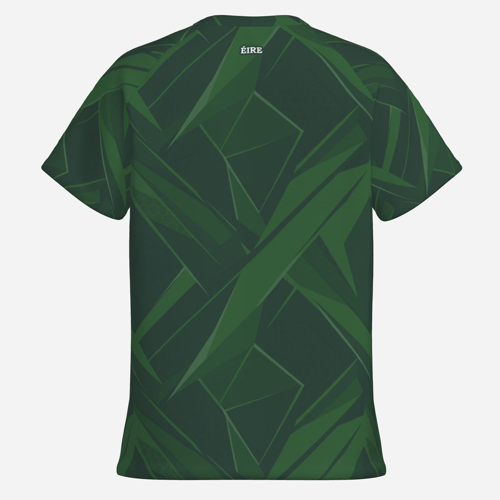 Womens IRELAND pattern mesh fabric jersey