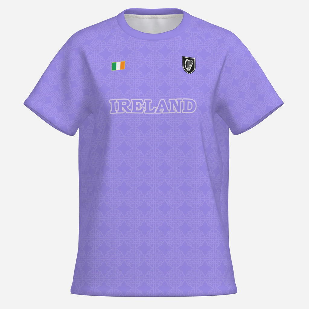 Womens IRELAND mesh fabric jersey in Lavender