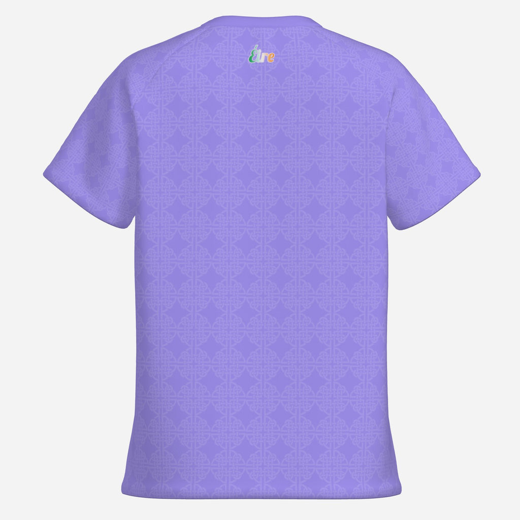 Womens IRELAND mesh fabric jersey in Lavender