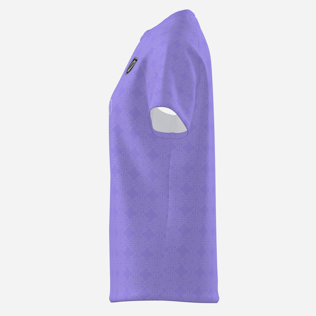 Womens IRELAND mesh fabric jersey in Lavender