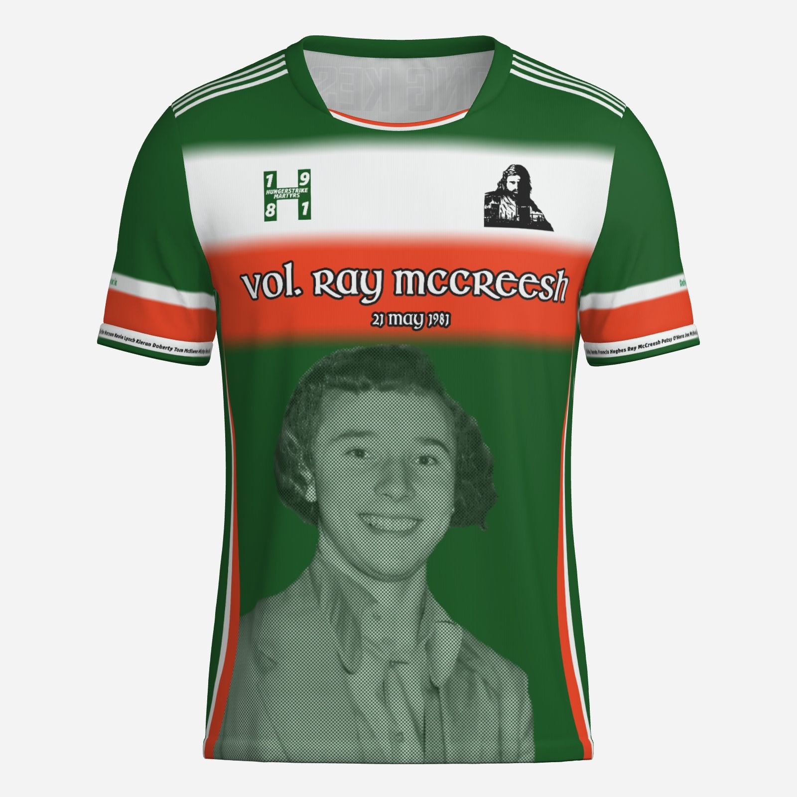 Raymond McCreesh Tribute Jersey - All Over Print Commemorative Soccer GAA Shirt