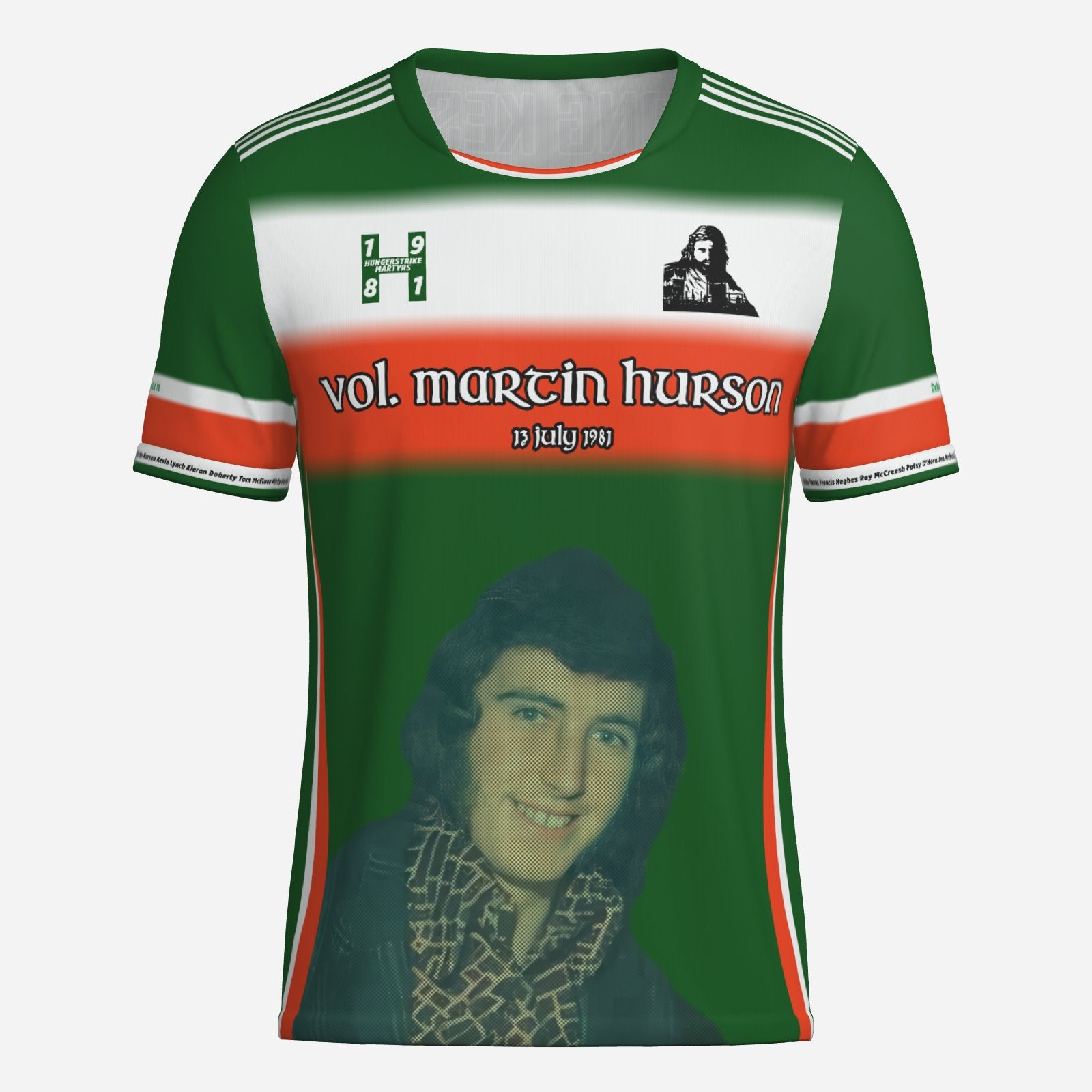 Martin Hurson Tribute Jersey - All Over Print Commemorative Soccer GAA Shirt