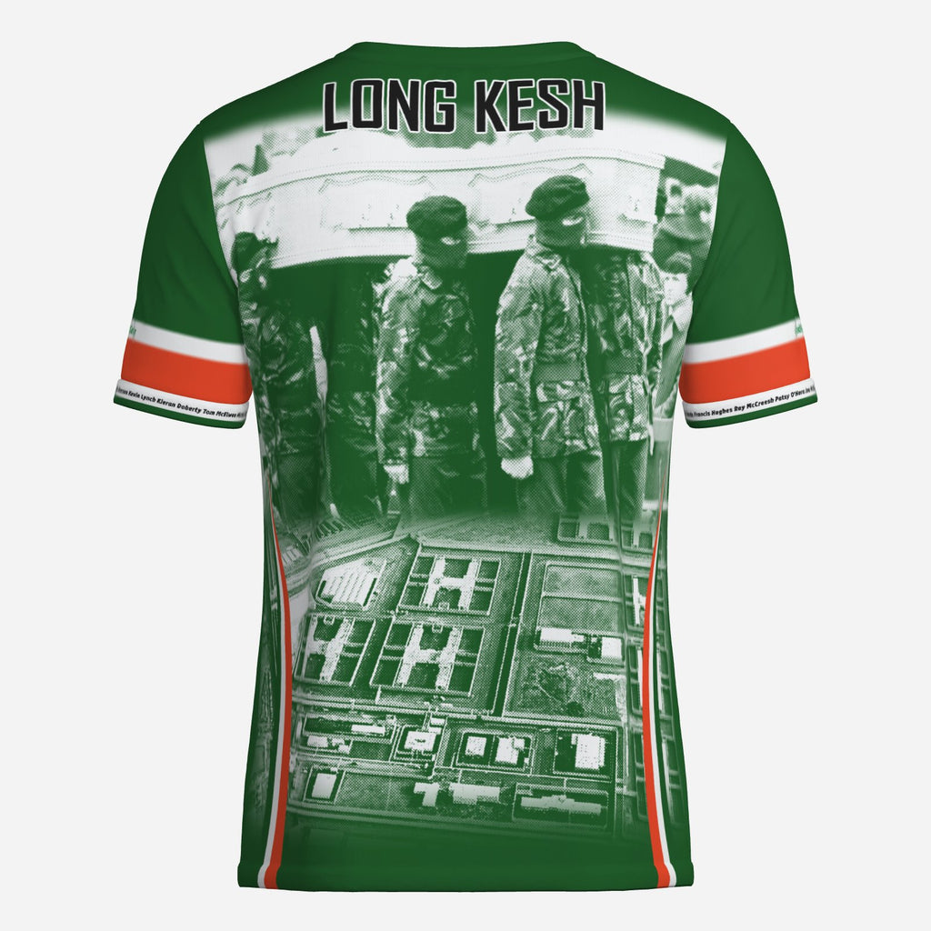 Bobby Sands Tribute Jersey - All Over Print Commemorative Soccer GAA Shirt