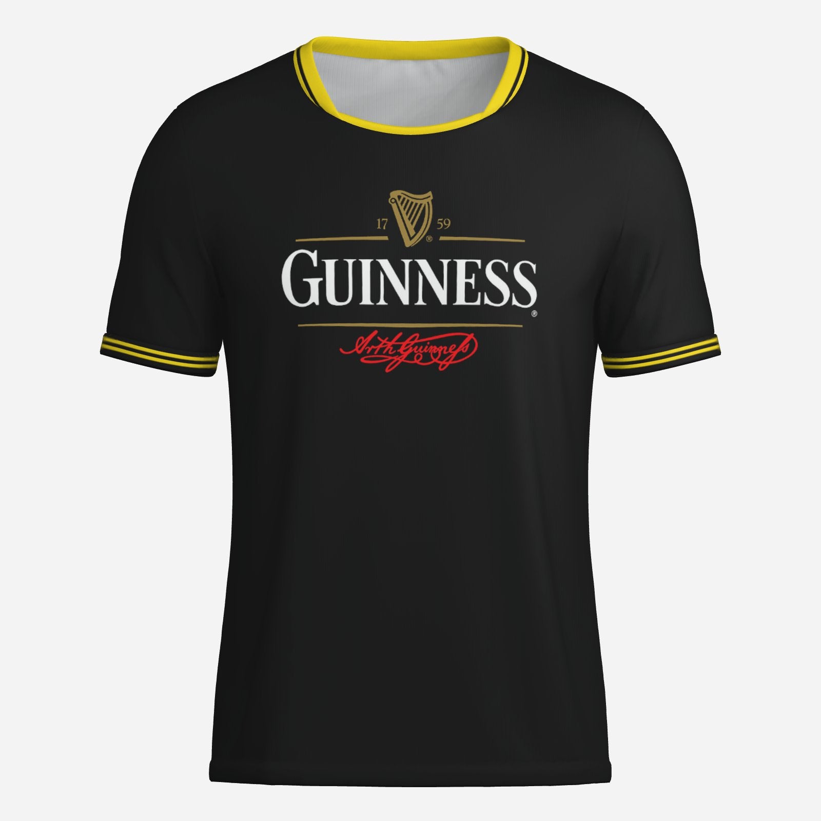 Mens Guinness Heritage Jersey – Black Pearl Edition