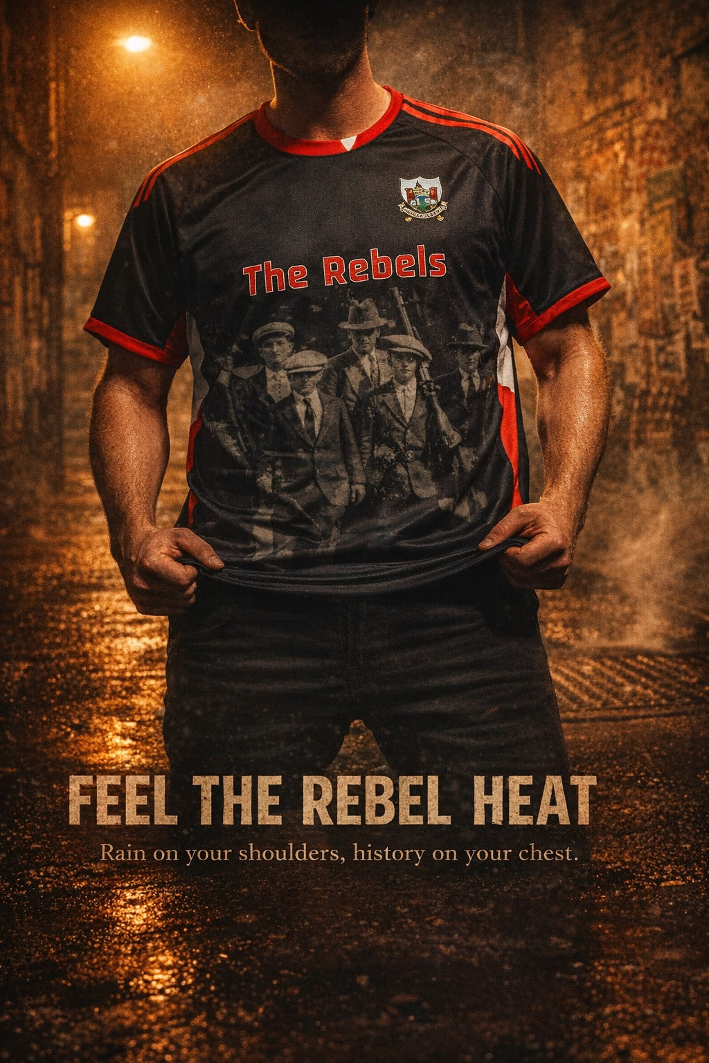 Cork Rebel Jersey - Black
