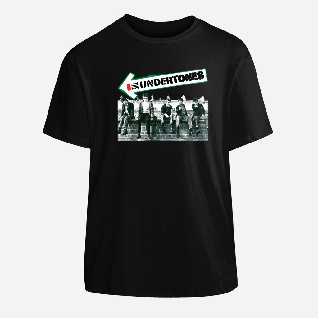 Black The Undertones Punk Band T-Shirt (Sizes S-XXXL)