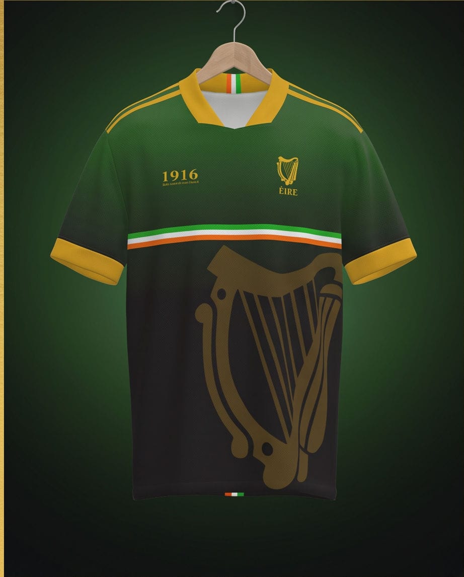 Easter 1916 Commemorative Jersey Updated Version