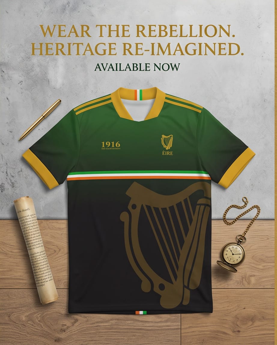 Easter 1916 Commemorative Jersey Updated Version