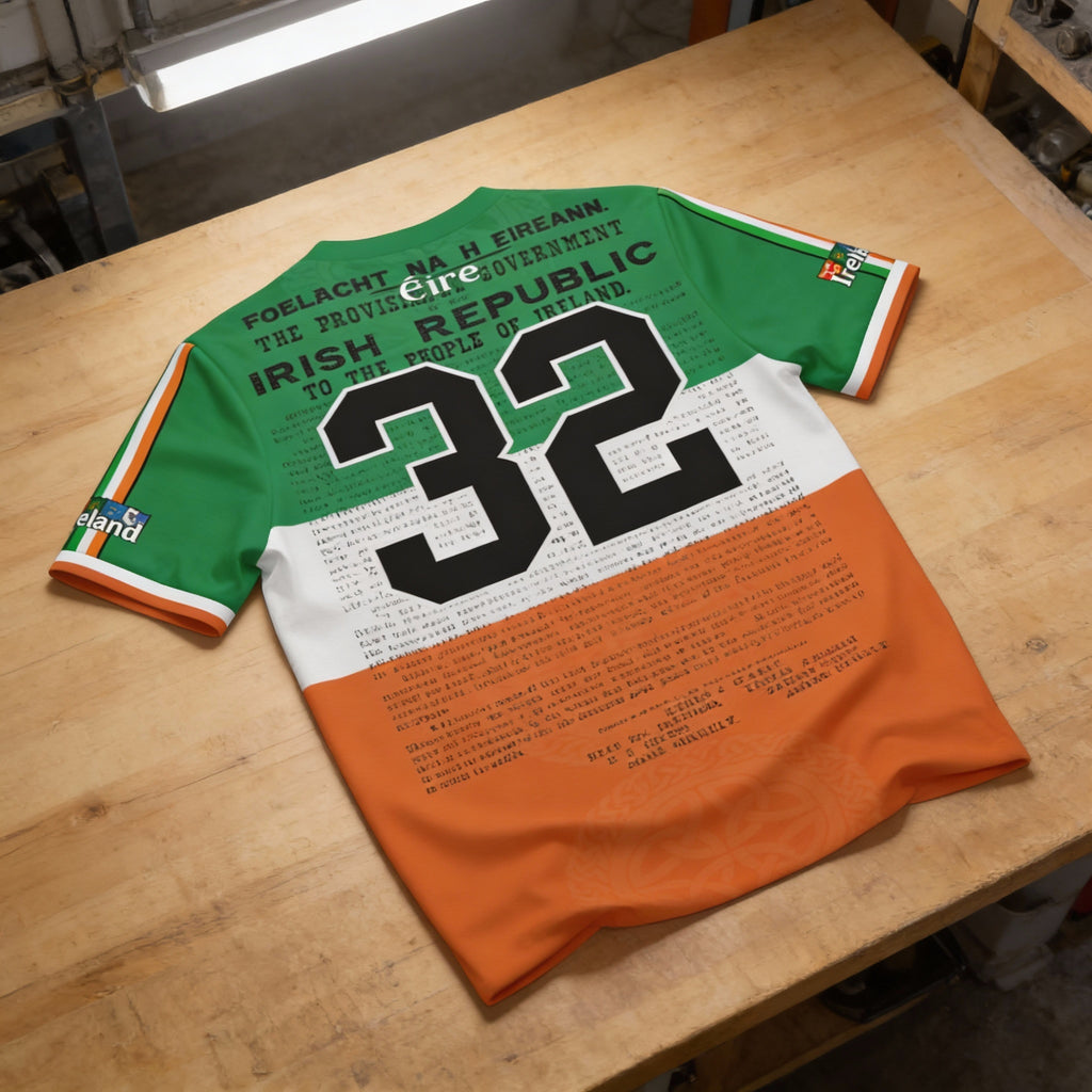 Ireland 4 Provinces T-Shirt - Top Quality Premium Material (2) 100% Cotton