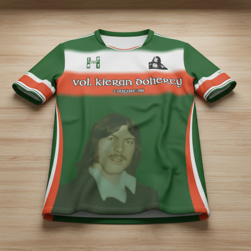 Kieran Doherty Tribute Jersey - All Over Print Commemorative Soccer GAA Shirt