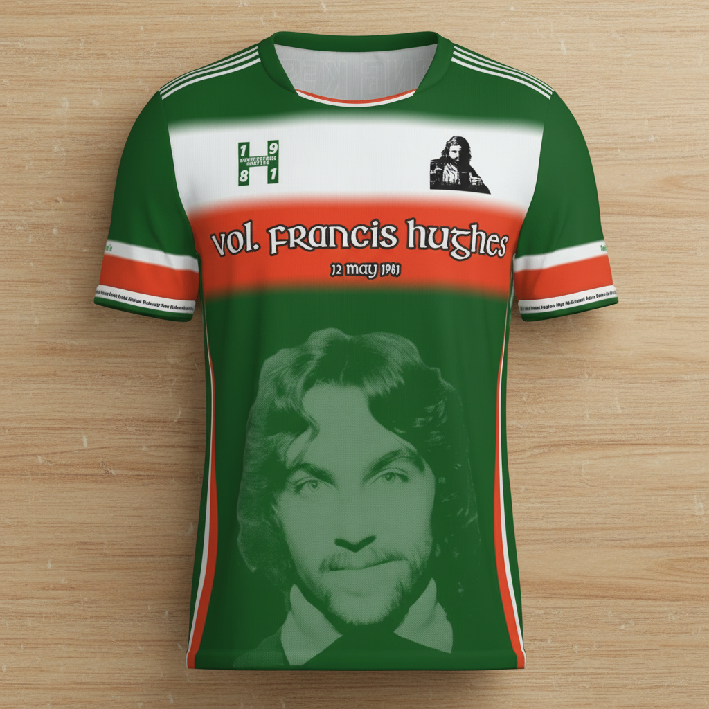 Francis Hughes Tribute Jersey - All Over Print Commemorative Soccer GAA Shirt