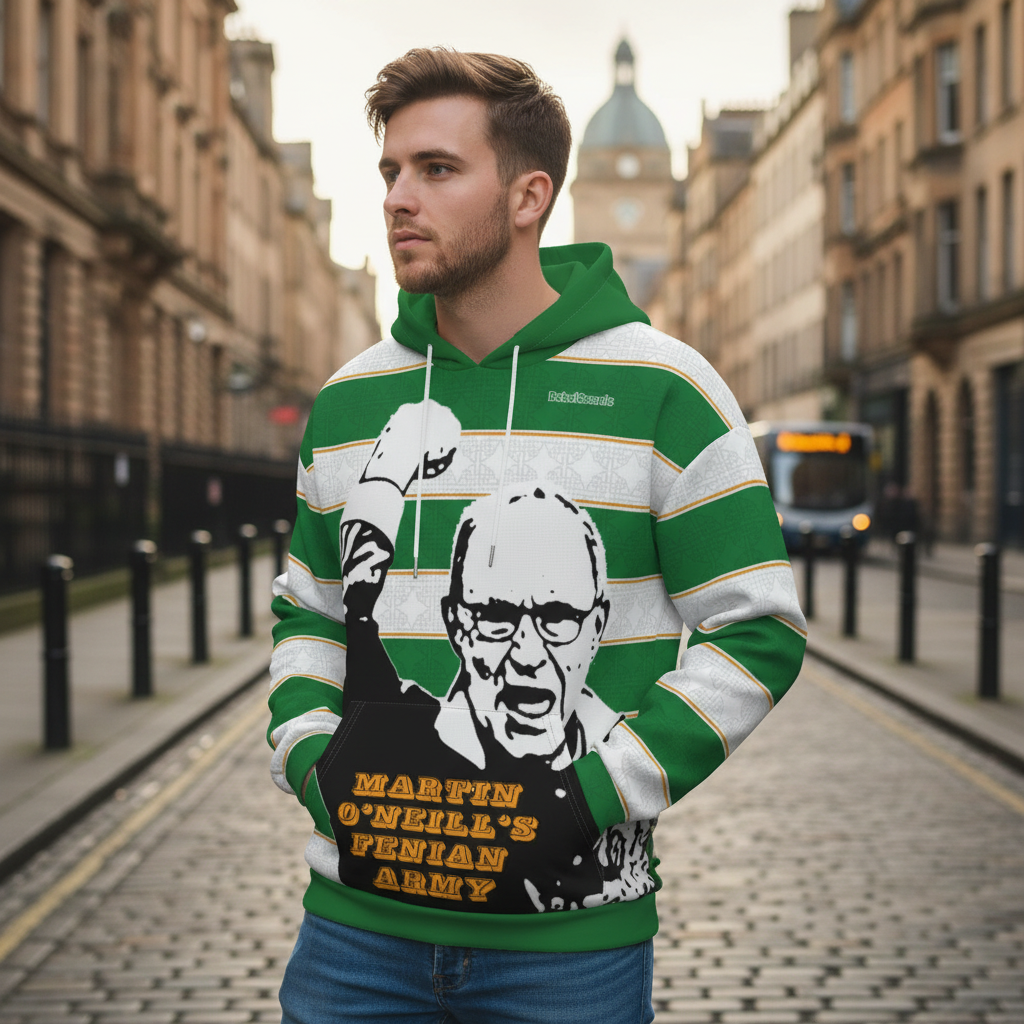 Martin O'Neill Tribute Celtic 56 Hoodie