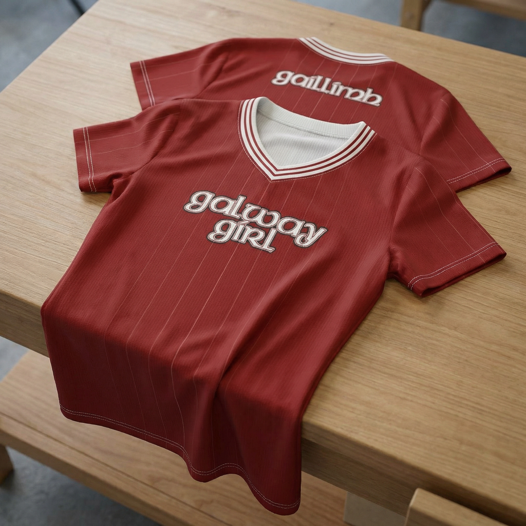 Galway Girl Womens Baseball Jersey