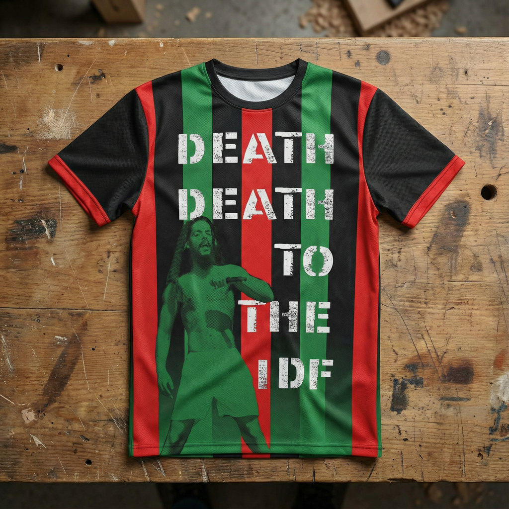 BOB VYLAN GLASTONBURY 2025 TRIBUTE JERSEY